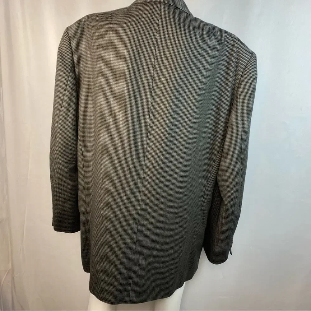 OSCAR DE LA RENTA Vintage Wool Jacket Blazer Size‎ 44R